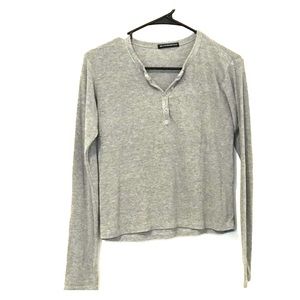 Brandy Melville grey longsleeve